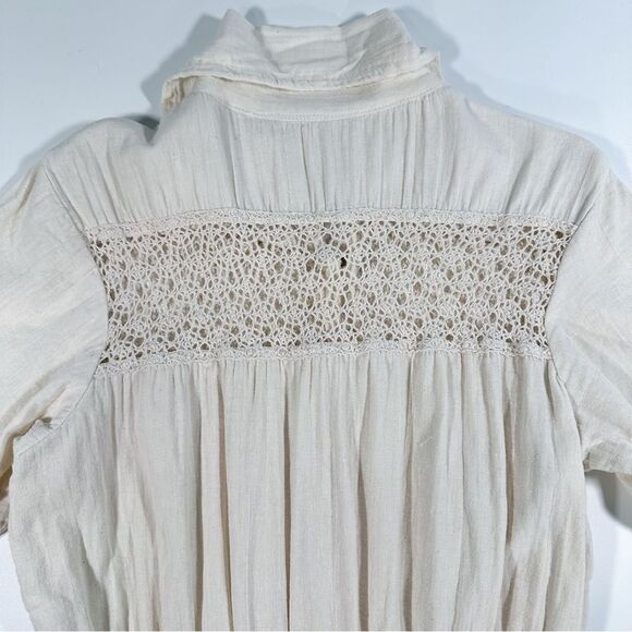 Jen’s Pirate Booty Size S Ollie Jumpsuit Boho Wide Leg in Color Jibarita Natural - Picture 6 of 16